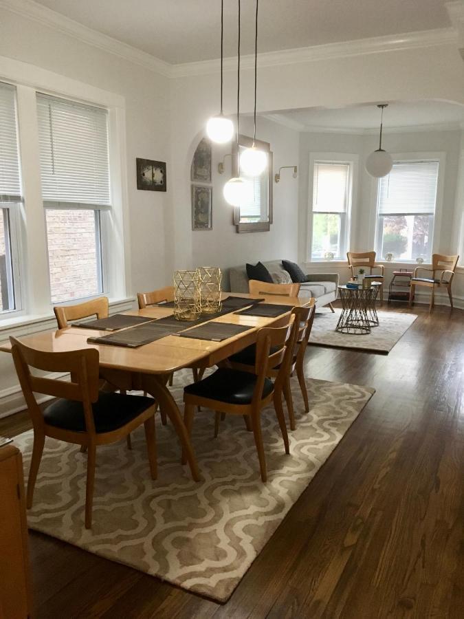 Logan Square Modern Apartment Chicago Eksteriør bilde